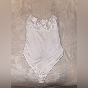 WHITE TANK TOP BODYSUIT